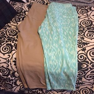 EUC Capri Leggings